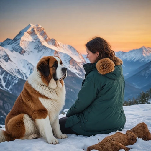 À la rencontre du st bernard : un compagnon exceptionnel