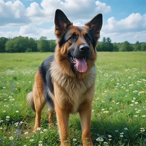 Tout savoir sur le berger allemand à poil long