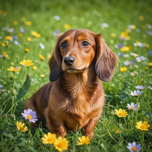 Tout savoir sur le chiot teckel à poil long
