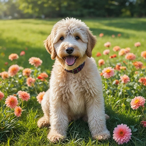 Adoptez un adorable chiot labradoodle