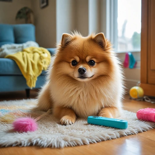 Comment entretenir le pelage d'un spitz nain