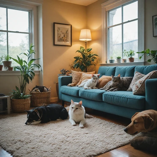 La cohabitation harmonieuse entre chiens, chats et compagnie