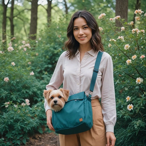 Le confort et la praticité d'un sac bandoulière pour chien