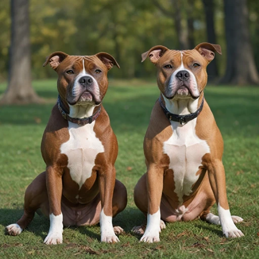 Comprendre les différences entre l'american staffordshire terrier et le staffordshire bull terrier