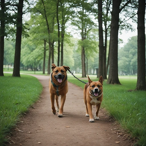 Choisir la meilleure laisse pour un chien puissant