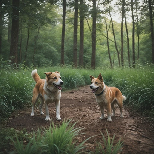 Les chiens domestiques et leur instinct sauvage