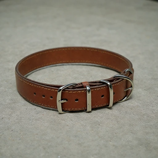L'élégance et le confort : choisir un collier en cuir haut de gamme pour votre chien