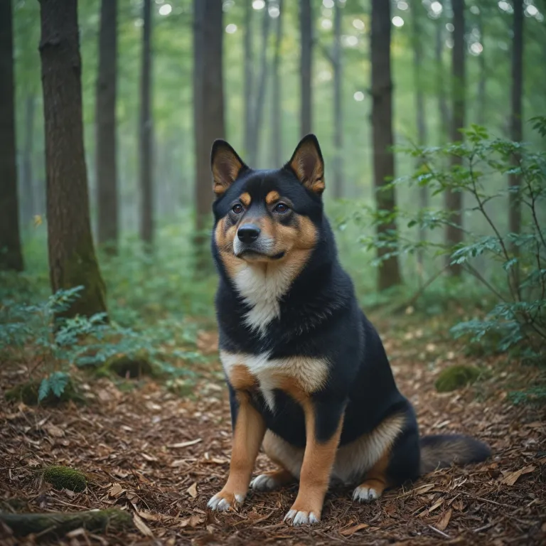 Les mystères du shiba noir et feu