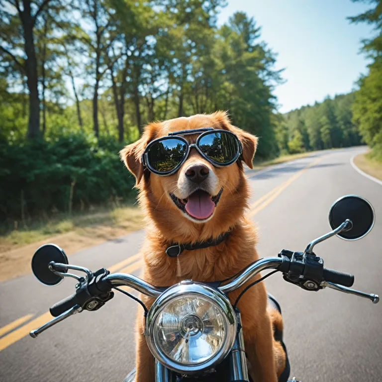 Protégez les yeux de votre chien en moto avec des lunettes adaptées