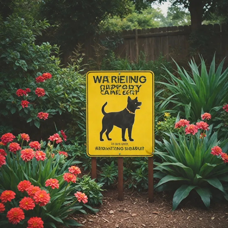 Pourquoi choisir une plaque attention au chien sur mesure ?