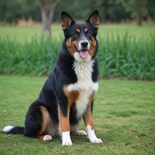 Tout savoir sur le berger américain rouge tricolore : caractère, soins et conseils