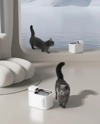 EVERSWEET Max Fontaine a Eau Chat sans Fil, Fontaine a Eau Chat Chien Acier Inoxydablee, 26dB Ultra Silencieux, Contrôlé par l'APP, 83 Jours d'alimentation，3L Grande Capacité CT-W3