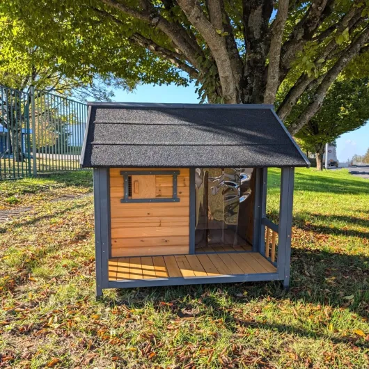 Niche Chalet Saint Bernard V2 pour Chien Taille XL