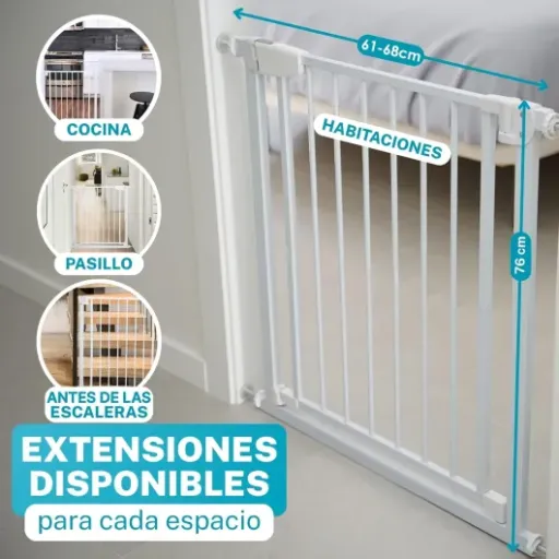 Test ALMAR Baby Barrière de sécurité : Pour protéger sans prise de tête