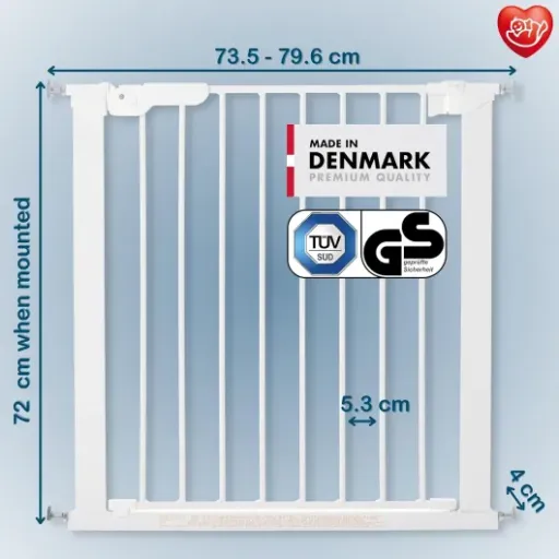 Test BabyDan Premier : la barrière de sécurité simple et efficace