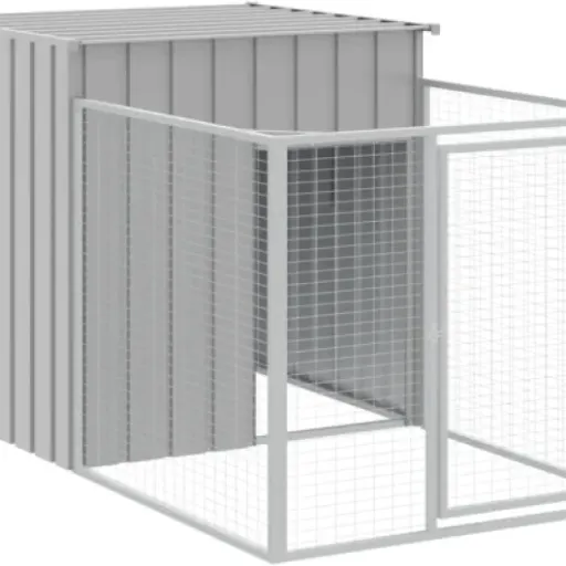 Test vidaXL Niche pour Chien avec enclos : l'espace extérieur pratique pour votre compagnon