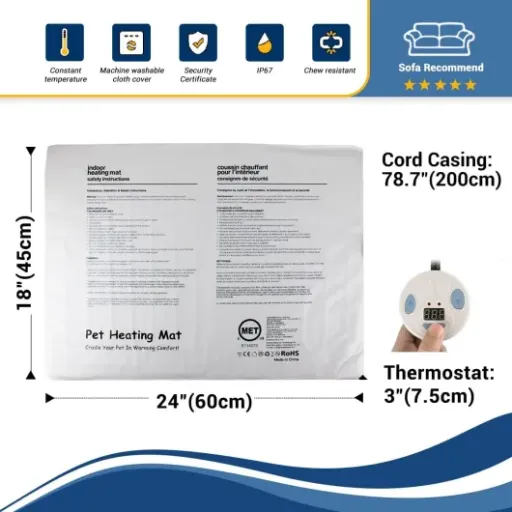 Test du Coussin Chauffant Enjoying : Garder Minou au Chaud n'a jamais été aussi Facile