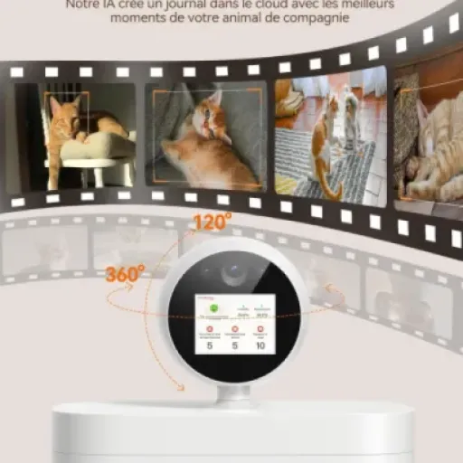 Test FEELNEEDY 5.5L Distributeur Croquettes : Un œil sur votre animal, même à distance