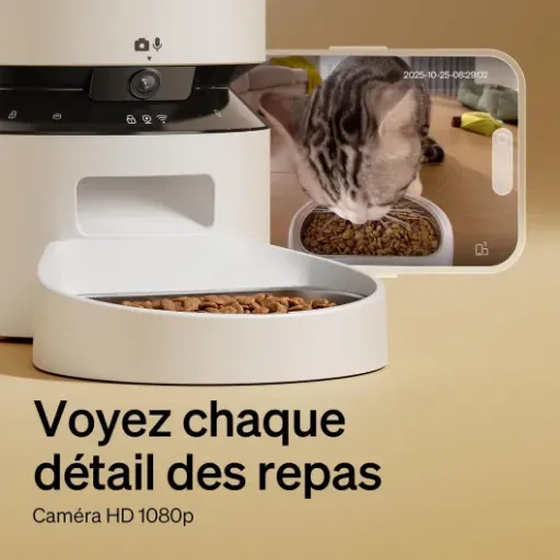 Test PETLIBRO 5L Distributeur Automatique : la caméra qui garde un œil sur votre animal