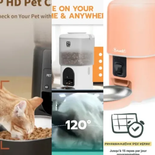 Les meilleurs distributeurs pour chien avec caméra intégrée : notre top 5 (janvier 2026)