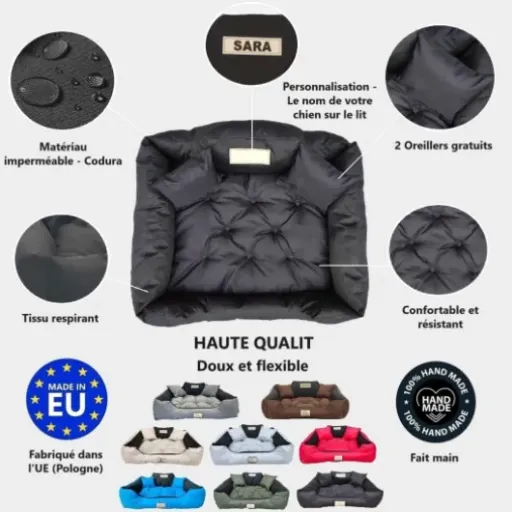 Test KING DOG Lit pour Très Grands Chiens : un couchage XXL qui fait le job