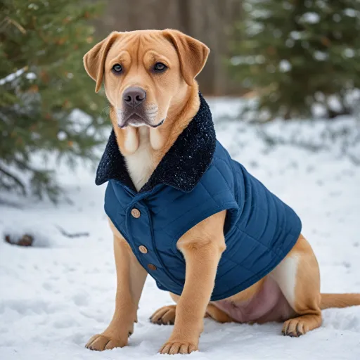 Choisir une veste pour chien : protéger son compagnon du froid avec élégance