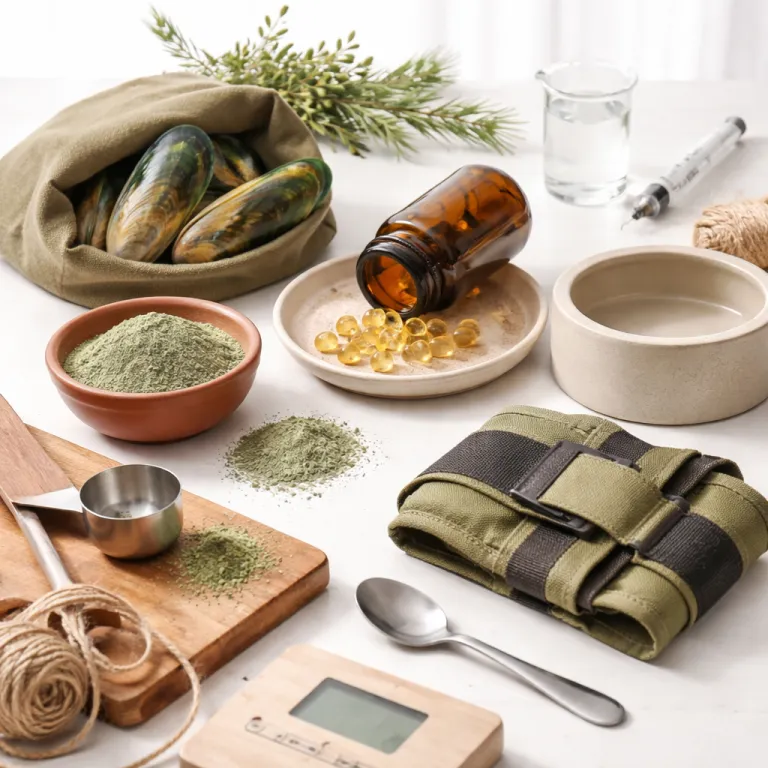 Moule chien : comment la moule verte de Nouvelle Zélande soutient les articulations du chien