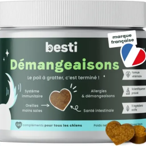 Test BESTI Démangeaisons : des friandises qui calment (un peu) les grattages, mais pas pour tous les chiens