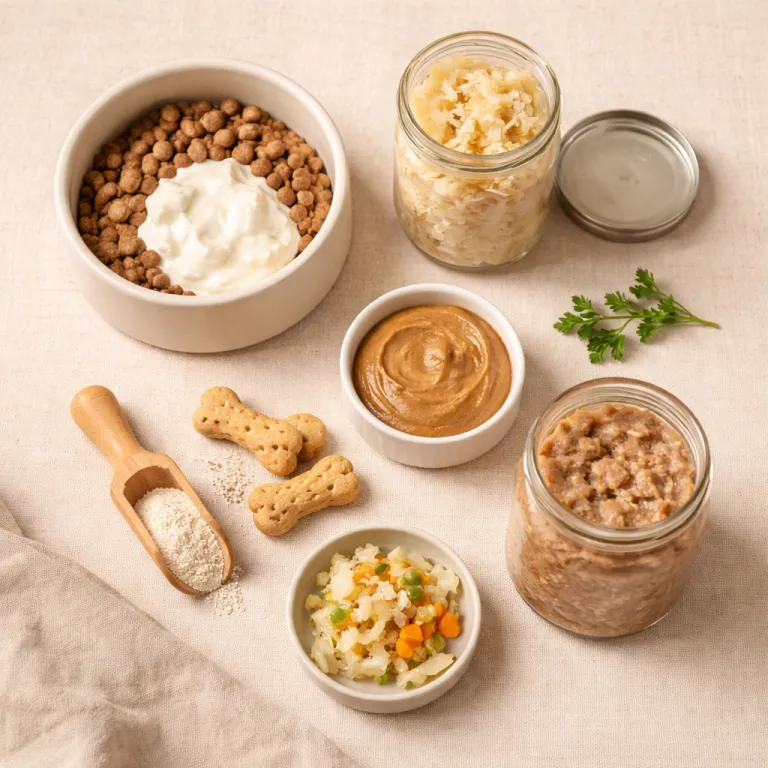 Aliments fermentés et probiotiques pour chien : prochaine révolution de la gamelle ou effet de mode ?