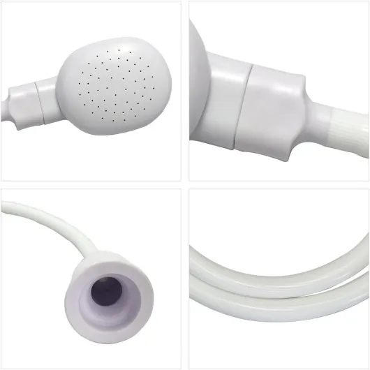 Pomme de douche pour animal domestique avec tuyau en caoutchouc 1M hose