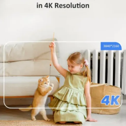 Test ANNKE Caméra Wi-Fi 4K intérieure : une caméra correcte pour garder un œil sur la maison