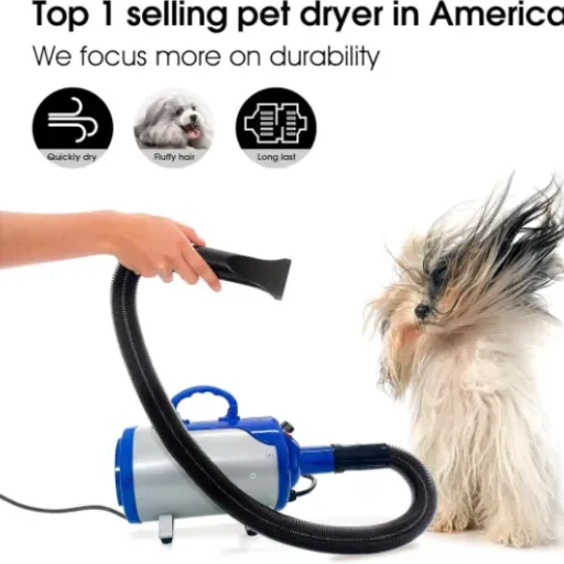 Test Shelandy Séchoir Pulseur 3.2HP : un vrai gain de temps pour les chiens à poils longs, mais pas parfait