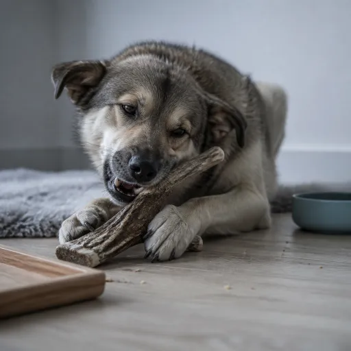 Bois de daim pour chien : un choix naturel pour la mastication intelligente