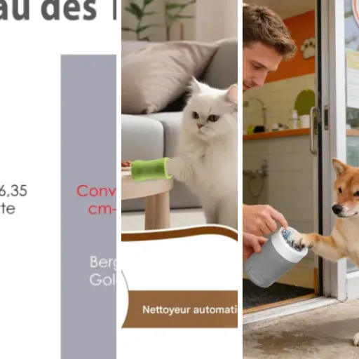 Top Systèmes autonettoyants pour pattes de chien