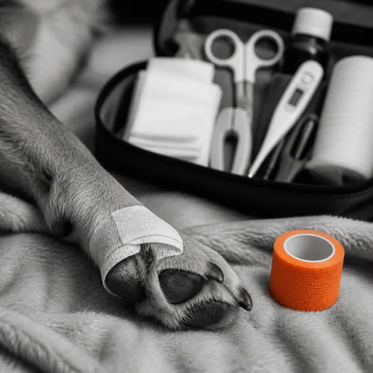 La trousse de premiers secours de votre chien : ce qu'elle doit contenir et comment s'en servir