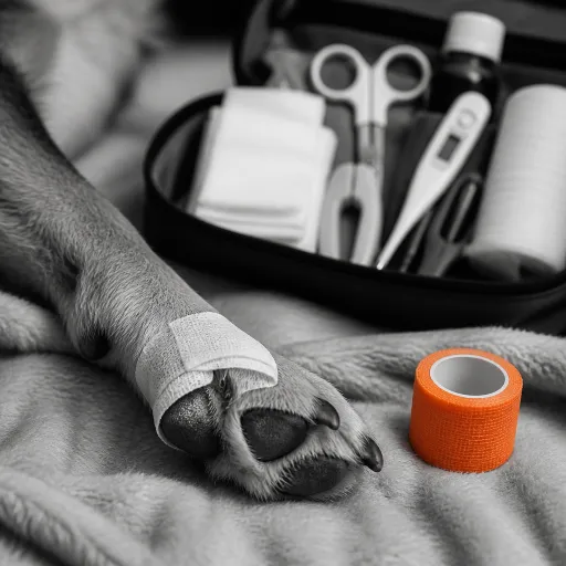 La trousse de premiers secours de votre chien : ce qu'elle doit contenir et comment s'en servir